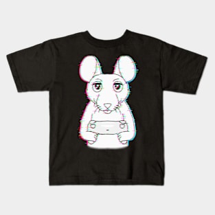 Gaming Rat (Glitched Version) Kids T-Shirt